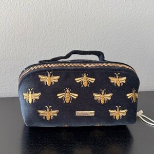 Elizabeth Scarlett Open Flat Honey Bee Makeup Bag